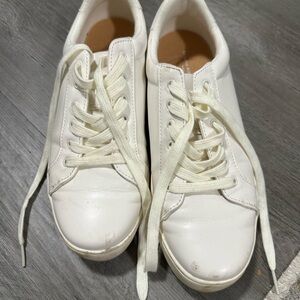Banana Republic White Leather Sneakers
